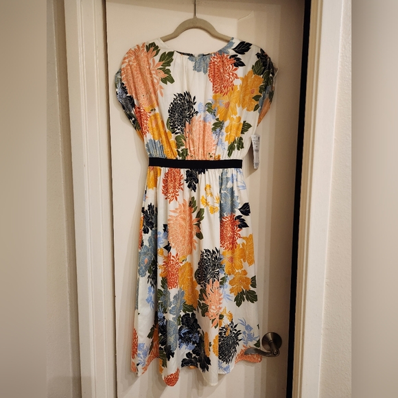 Zara Floral Print Dress Size S small NWT  2381 - Picture 5 of 7